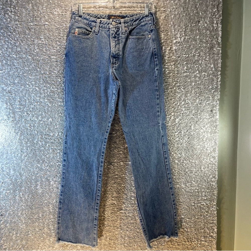 Vintage Guess Women Sz 29 Denim Jeans Straight‎ 31” Inseam Cotton.